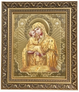 Почаевская икона (тиснение, багет) 102