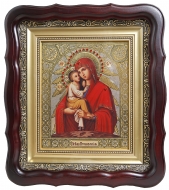 Почаевская икона (резная рамка, багет) №104