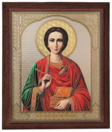 Икона «Святой Великомученик и целитель Пантелеимон » арт.157