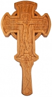 Крест выносной (деревянный, ручная резьба)