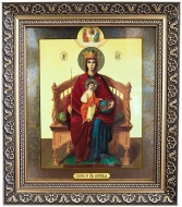 Икона Богородицы «Державная» (багет)