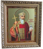 Икона «Святой равноапостольный князь Владимир» (багет)