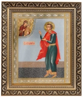 Икона Святого мученика Вонифатия (багет)