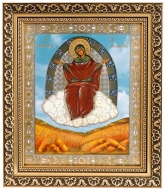 Икона Божией Матери «Спорительница хлебов» (багет)