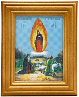 Икона Явление Пресвятой Богородицы (рамка-дерево,13х15)