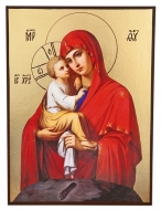 Икона Божией Матери «Почаевская» (позолота) Арт. 165